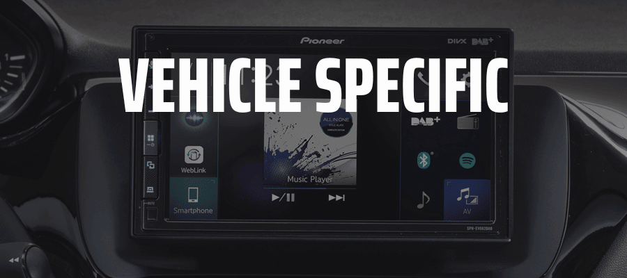 Alpine, Pioneer and Stinger vehicle-specific car stereos with Apple CarPlay and Android Auto