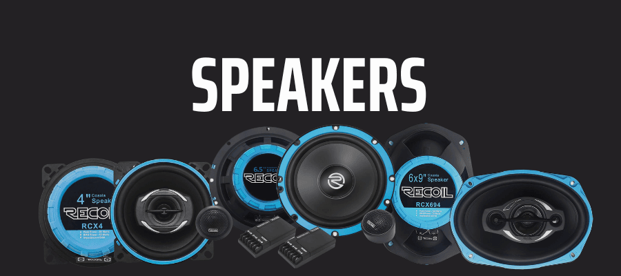 Recoil-car-audio-coaxial-component-speakers-systems