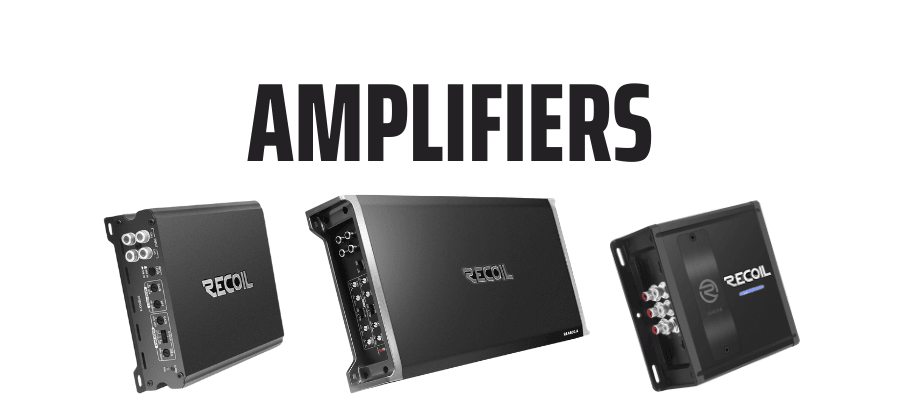 Recoil car audio amplifiers