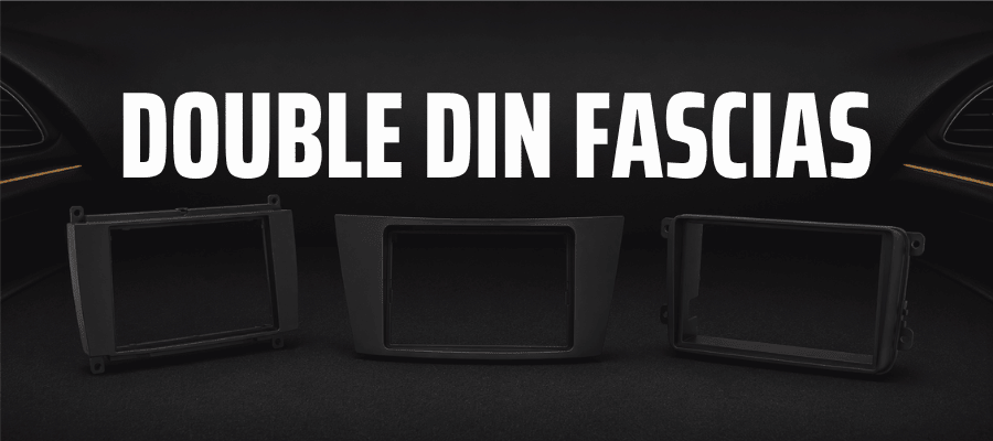 InCarTec vehicle-specific Double DIN car stereo fascia adapters and dashboard mounting panels