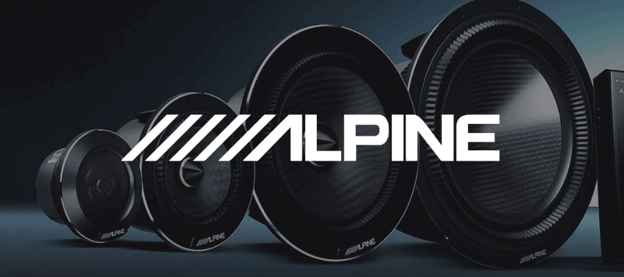 Full range of Alpine car speakers including coaxial and component sets – available at InCarTec for high-performance car audio upgrades