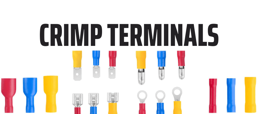 Insulated crimp terminals