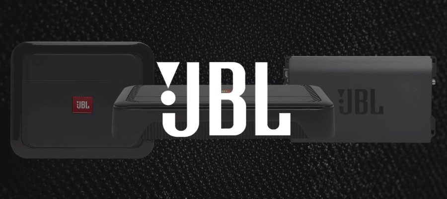 JBL amplifiers for car audio upgrades with powerful performance