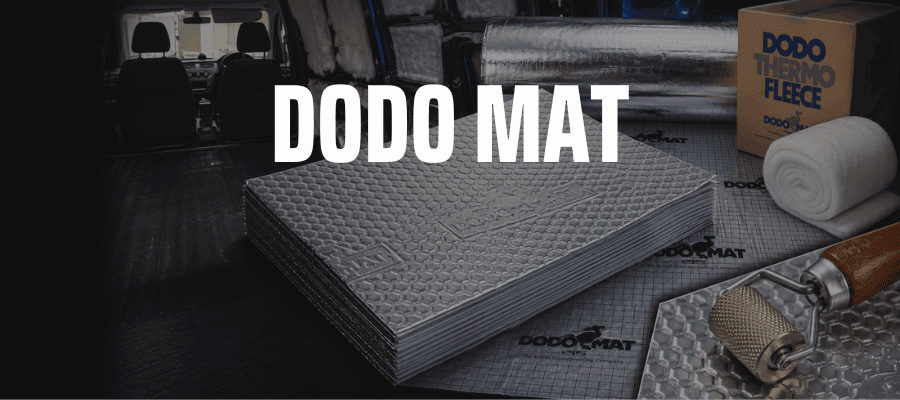 Dodo Mat car and van sound deadening, acoustic lining and vehicle insulation products