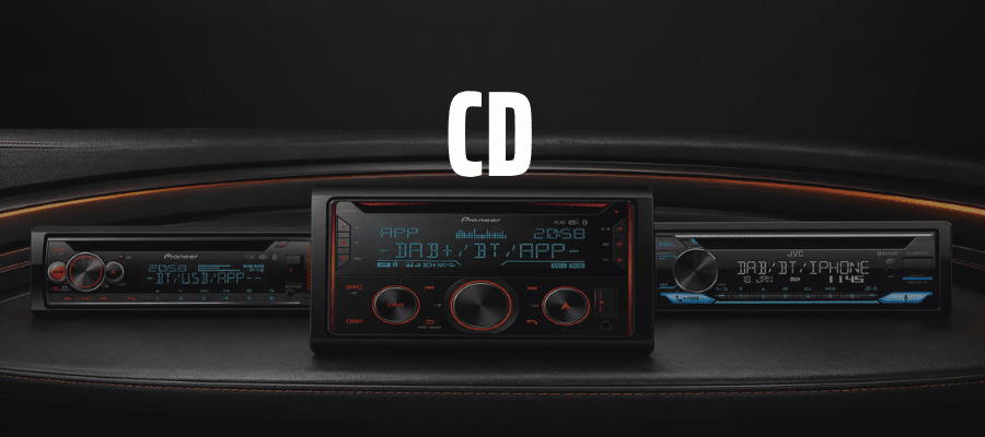Car CD players and Bluetooth CD car stereos