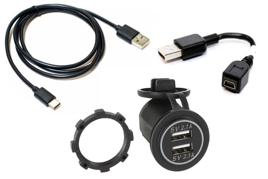 Universal AUX & USB