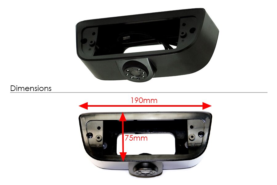 Nissan NV200 Chevrolet City Express brake light reversing camera dimensions