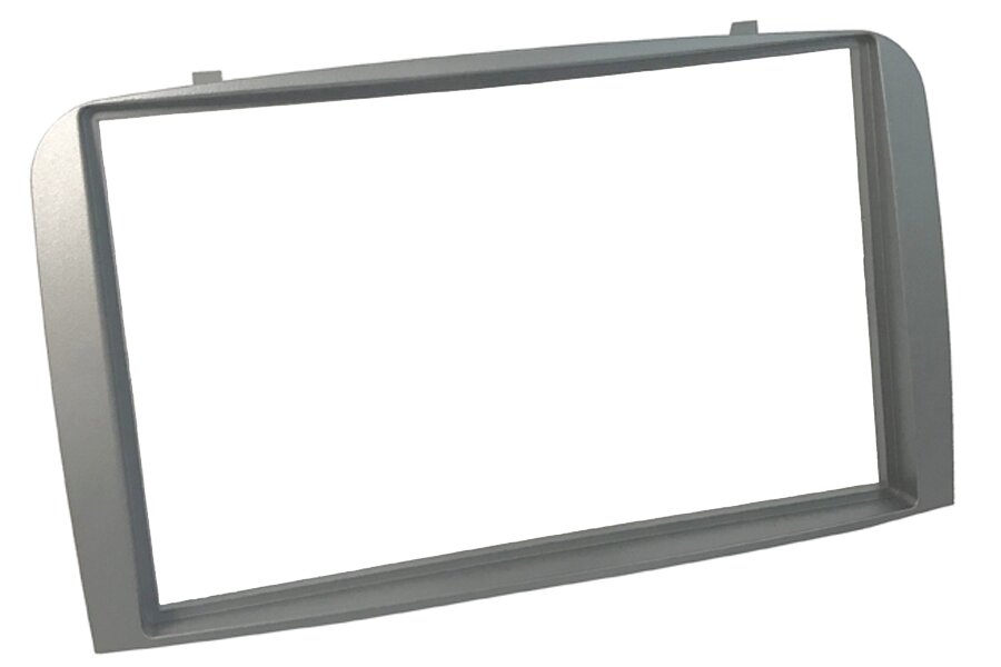 Alfa Romeo 147 (2000 - 2010) GT (2004 - 2010) Double DIN car audio fascia adapter (SILVER)