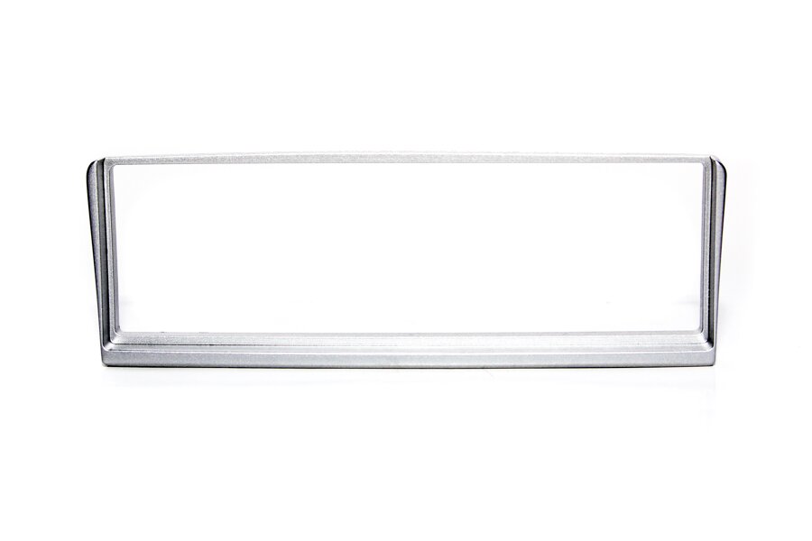 Alfa 156 (2002 Onwards) Single DIN Car Audio Fascia adapter panel (SILVER) 