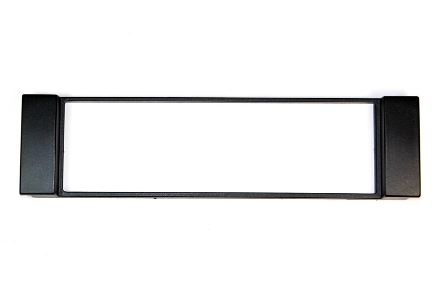 Audi A3 (00-03) Seat Leon, Toledo (99-04) Single DIN car audio fascia adapter panel (MATT BLACK)