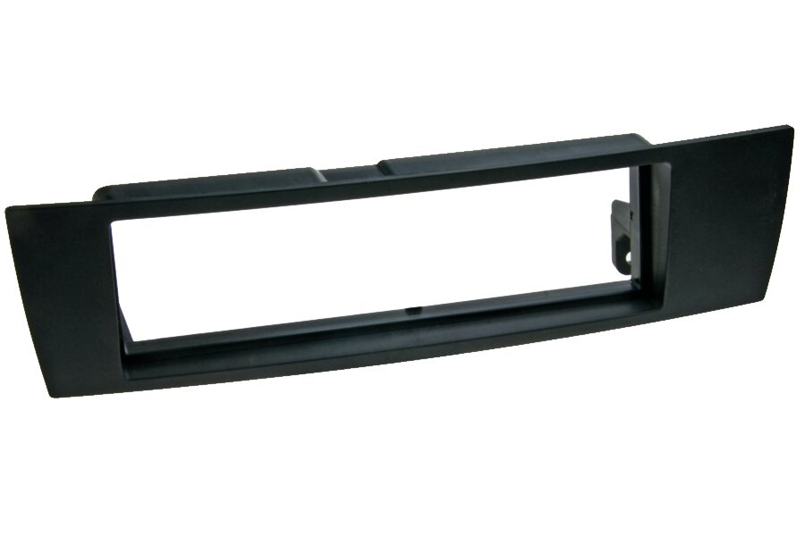 BMW 1,3 and Z4 Series Single DIN (1-DIN) car audio stereo fascia adapter panel (MATT BLACK)
