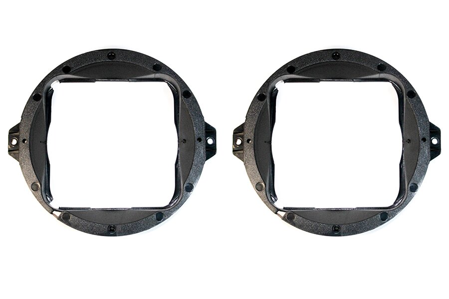 Audi A3, A4 & TT 165mm rear shelf speaker adapter rings/panels 