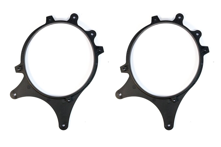 BMW 3 Series (E36) compact 130mm rear side shelf speaker adapter rings/panels 