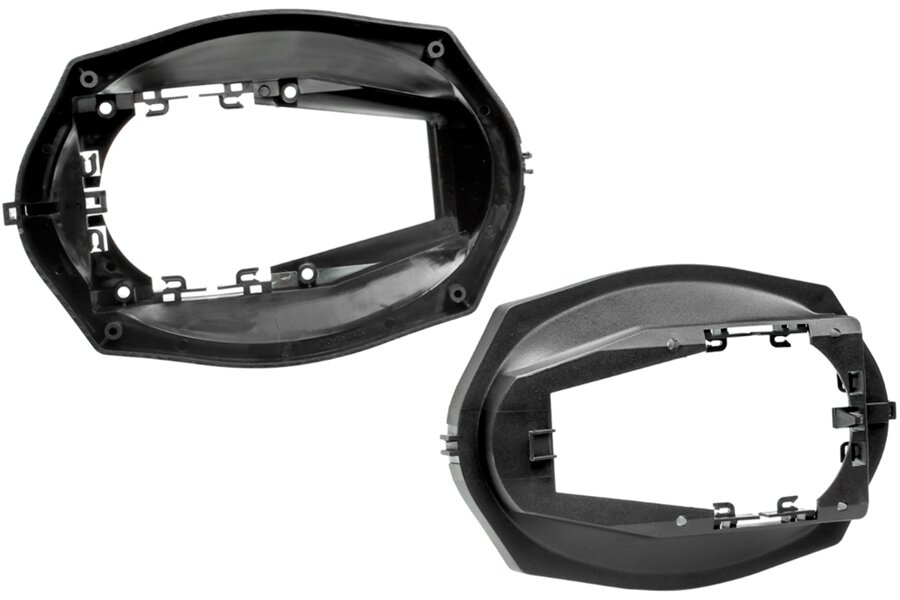BMW 3 Series E36 (1990-1998) 6x9" rear shelf car speaker adapter panels 