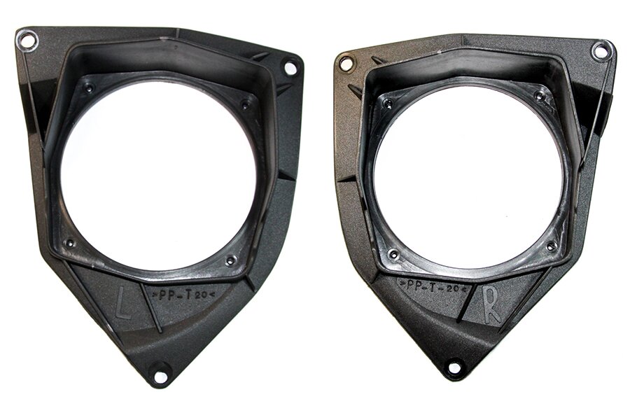 Citroen C3, DS3 (2002 Onwards) 130mm rear parcel shelf speaker adapter panels 