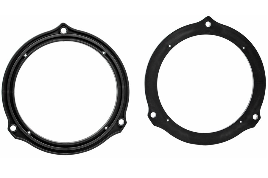 Ford Focus, C-Max, Kuga, Mondeo 165mm rear door speaker adapter rings/panels 
