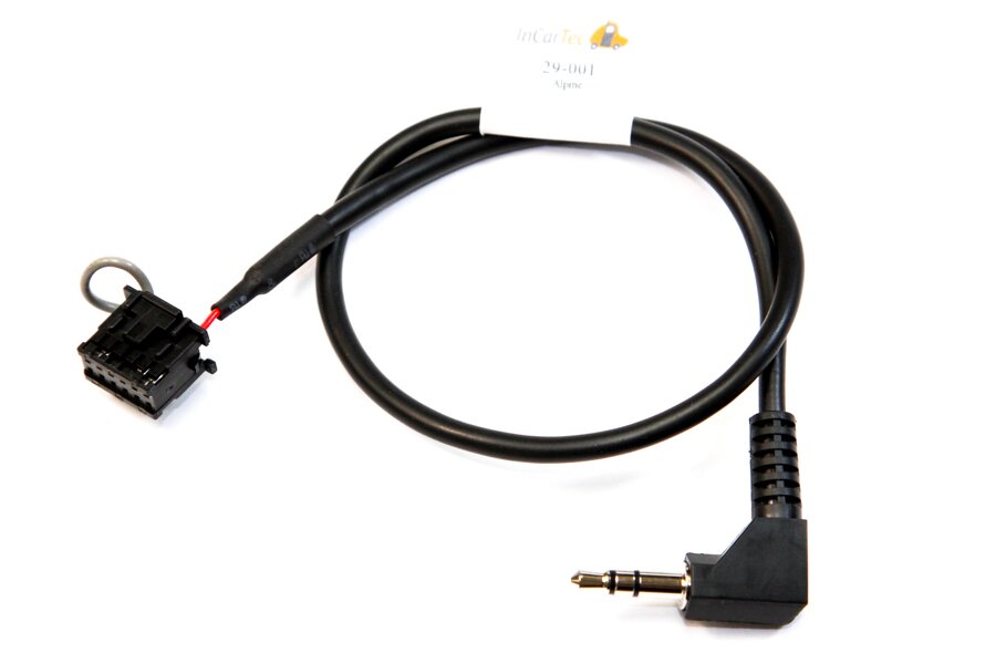 Alpine steering wheel control input patch lead for 29-XXX series steering control interfaces