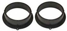 Audi 165mm rear door speaker adapter rings/panels 
