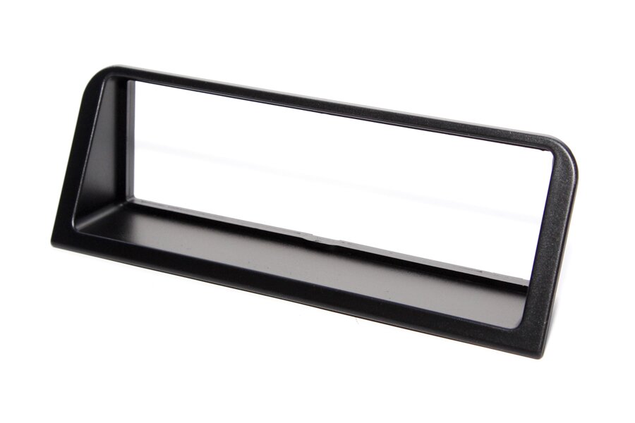 Citroen AX, Peugeot 106 Single DIN car audio fascia adapter panel (MATT BLACK)