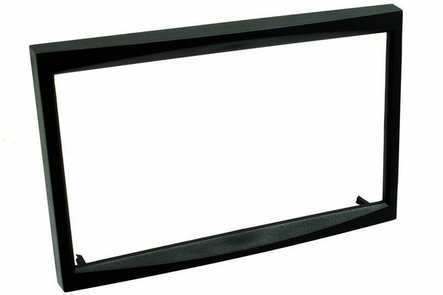 Citroen C2, C3, C4, PSA Group Double DIN car radio fascia Trim (MATT BLACK)