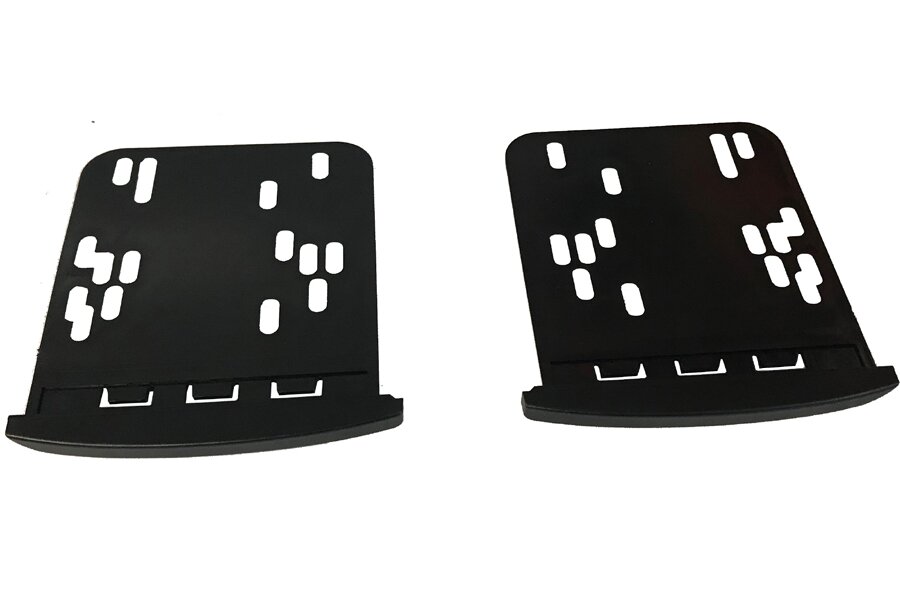 Ford Focus, Fiesta, Escort, Puma, Mondeo, Cougar, Transit (95-05) Double DIN car radio fascia BLACK