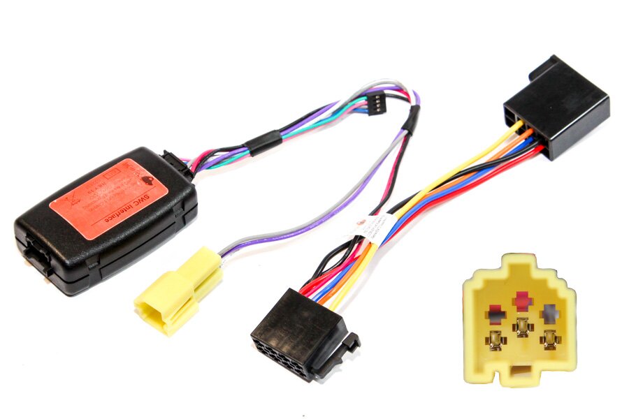 Citroen/ Peugeot (1999-2003) Steering wheel audio control interface & ISO cable