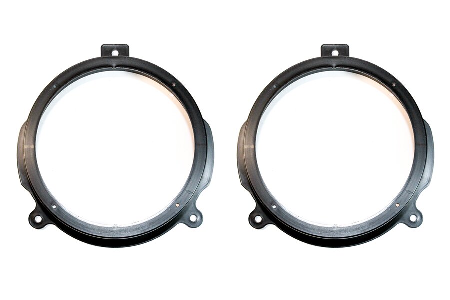 Citroen Berlingo, Peugeot Partner (2008-2018) 165mm front door speaker adapter rings/panels 