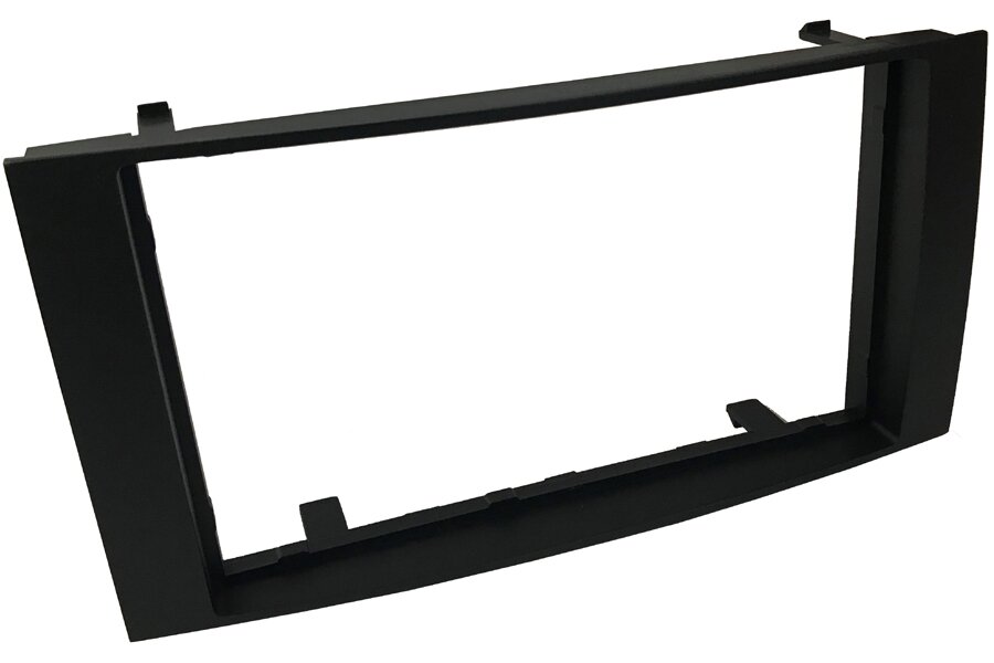 Volkswagen VW Touareg (03-09) Transporter T5 (2003-2015) Double DIN car radio fascia (MATT BLACK)