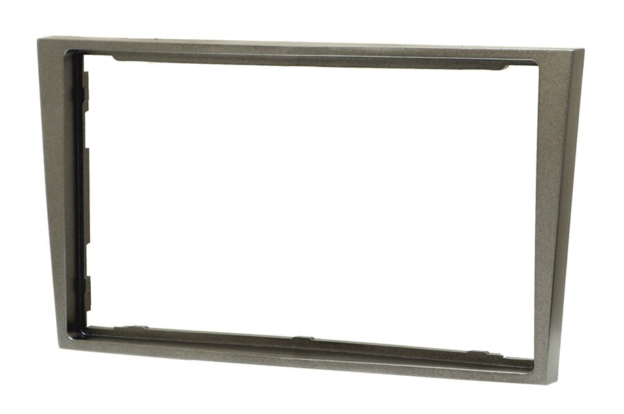Vauxhall/ Holden Double DIN car audio fascia adapter panel (METALLIC DARK GREY)