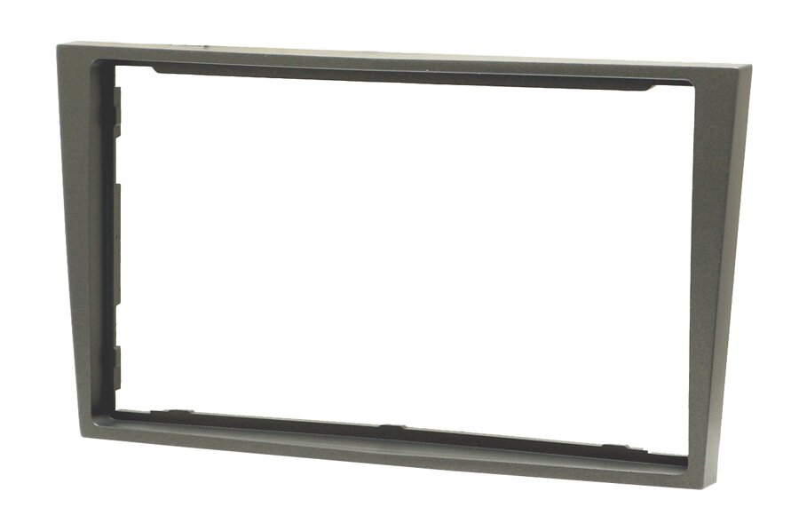 Vauxhall/ Holden Double DIN car audio fascia adapter panel (GUNMETAL)