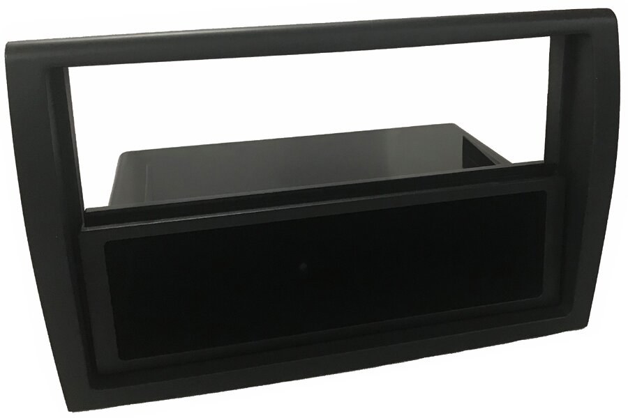 Fiat Ducato (2006-2014) Single And Double DIN car radio fascia (MATT BLACK)