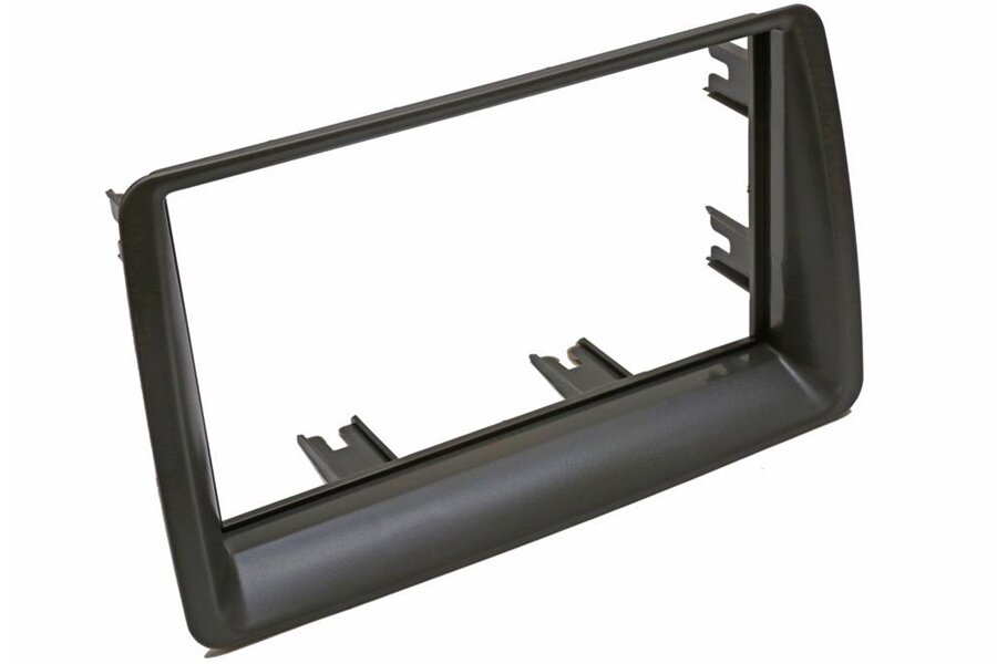 Fiat Panda (Type 169) (2003-2012) Double DIN car radio fascia (MATT BLACK)