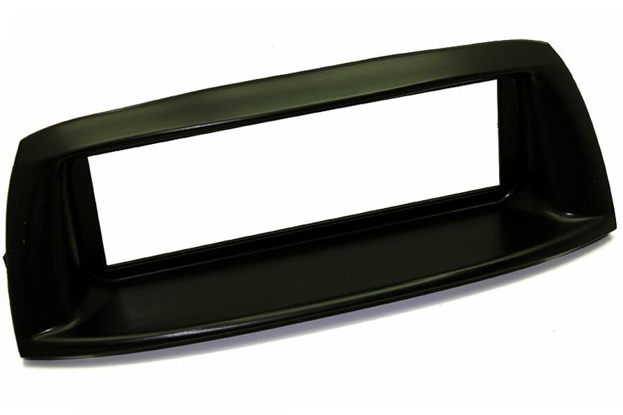 Fiat Punto (1999-2006) Single DIN car audio fascia adapter panel (MATT BLACK)