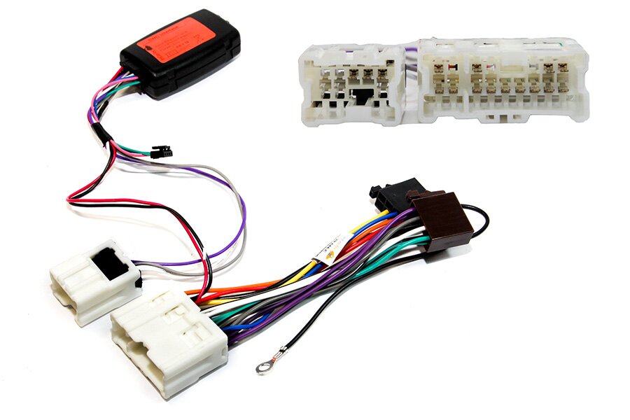Nissan (16 and 8 pin) radio replacement cable and steering wheel control interface