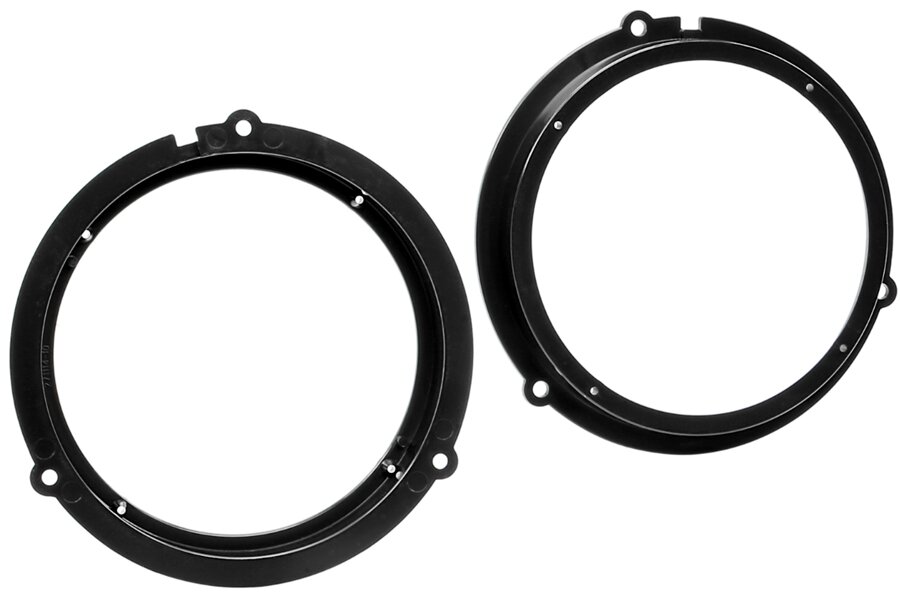 Ford 165mm front/ rear door and rear side shelf speaker adapter rings/panels 