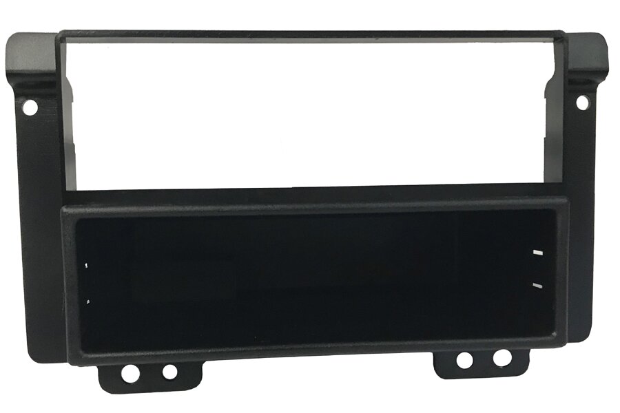 Land Rover Freelander (04-06) Single/Double DIN car audio fascia with removable pocket (MATT BLACK)