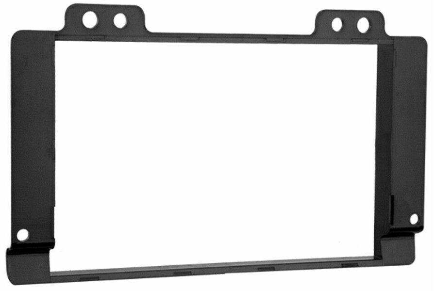 Land Rover Freelander (2003-2006) Double DIN car radio fascia (MATT BLACK)
