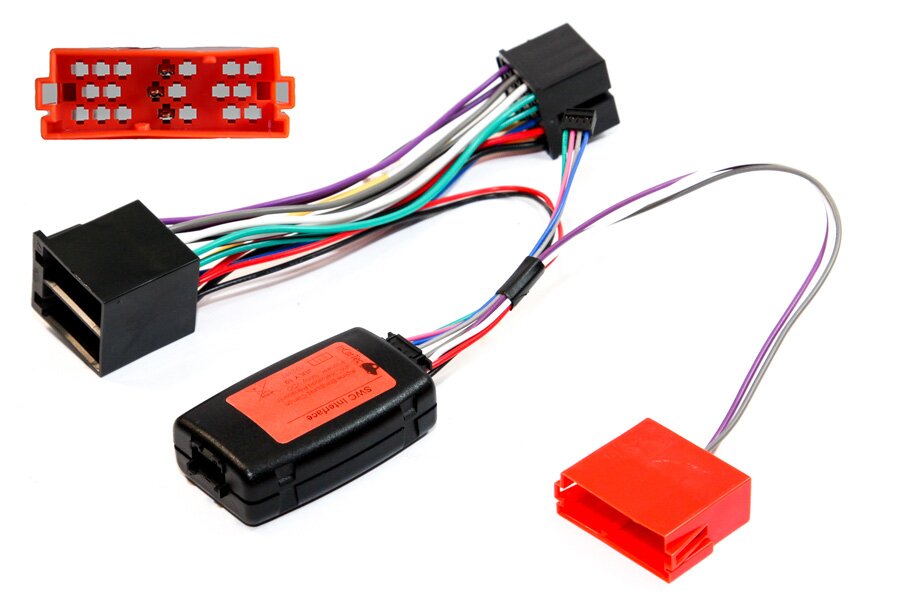 Nissan Micra (K12) Note (06-07) Steering wheel audio control interface & ISO cable