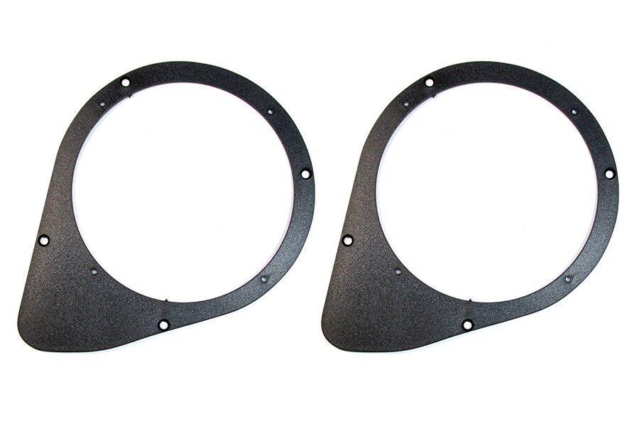 Abarth 500, Chrysler Delta, Fiat 500/Stilo 165mm rear side hatch speaker adapter rings/panels 