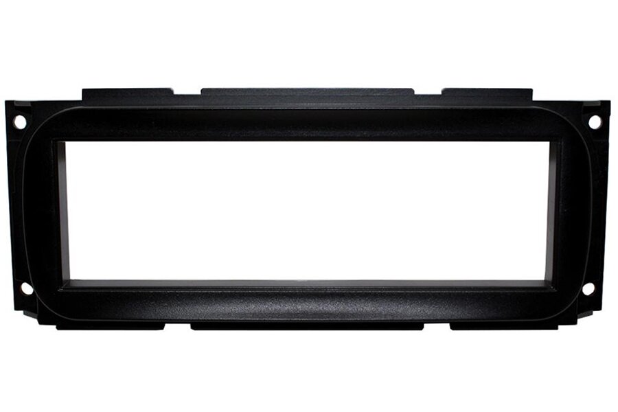 Jeep Grand Cherokee (99-01) ,Wrangler (00-05) Single DIN car audio fascia adapter panel (MATT BLACK)