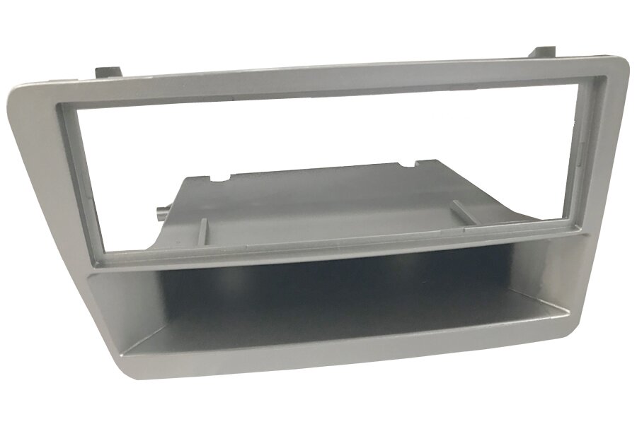 Honda Civic 7th gen (2000-2005) Single DIN car audio fascia adapter panel (SILVER)