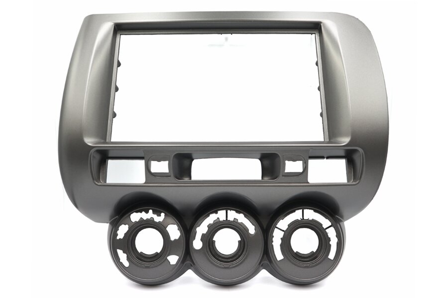 Honda Jazz (2002-2007) RHD Double DIN car radio fascia adapter panel (MANUAL CLIMATE CONTROL)