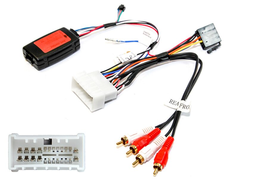 Hyundai Santa Fe/ Kia Sorento (2006-2009) Steering wheel audio control interface (Amplified cars)