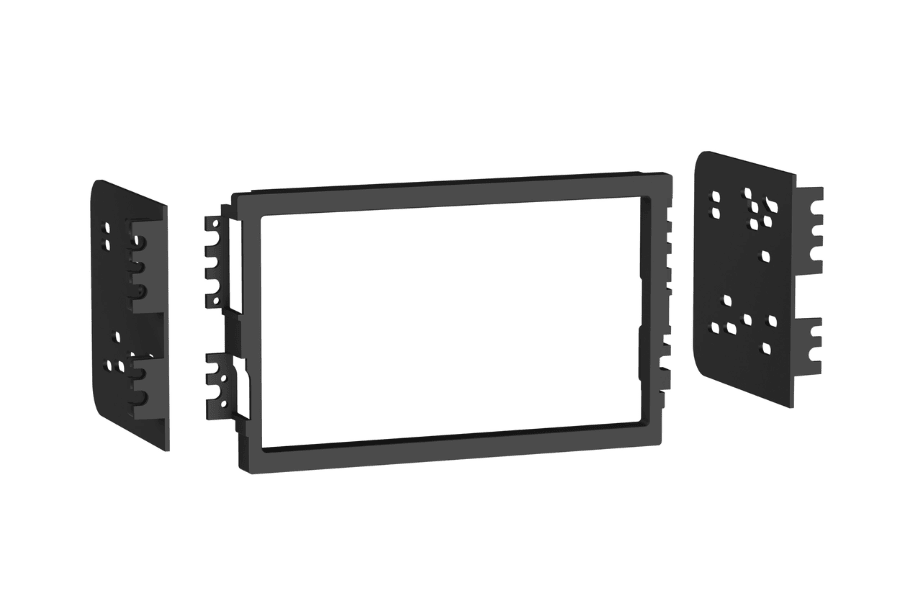 Hyundai Elantra, Santa Fe, Sonata & Tiburon Double DIN Fascia (Matt Black)
