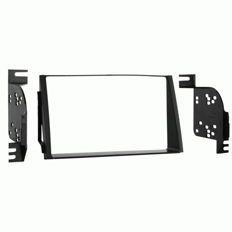 Hyundai Grandeur (2006-2009) Double DIN fascia adapter panel (MATT BLACK)