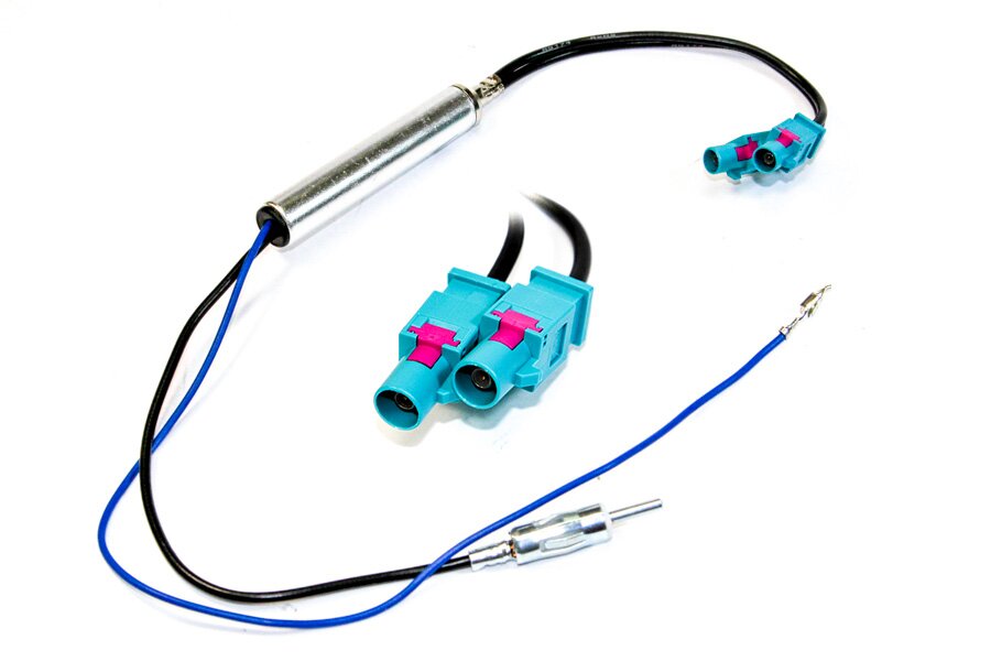 VW Aerial adapter Fakra to din  with phantom power