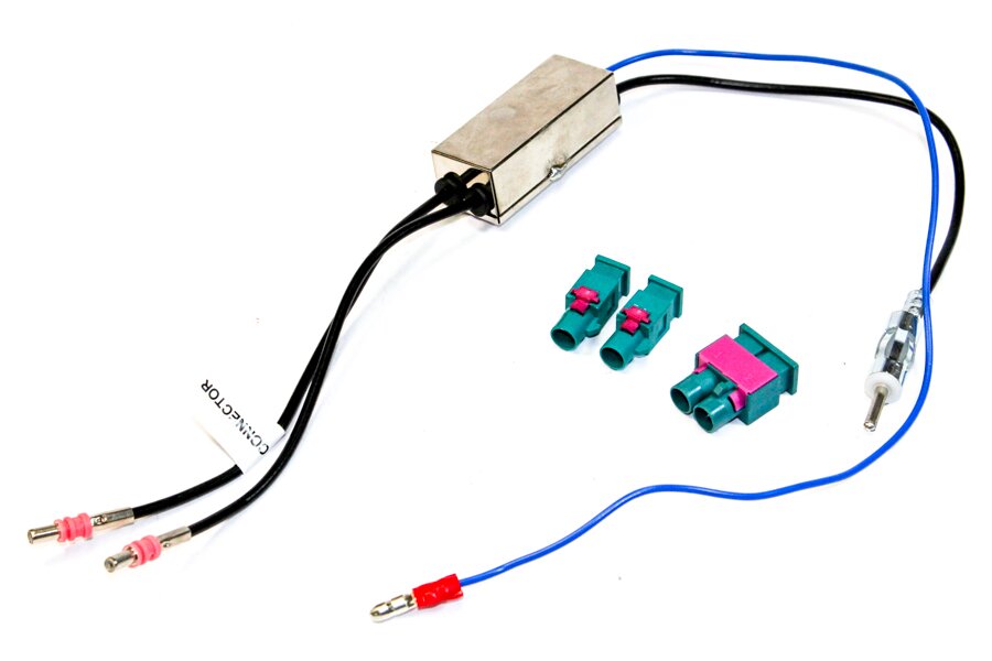 Aerial adapter D.Fakra to din with DIVERSITY
