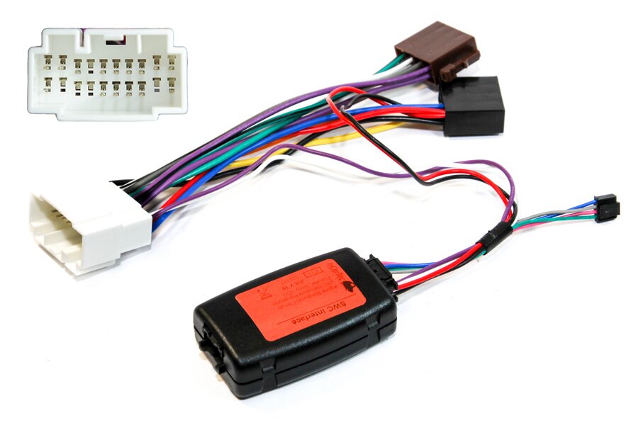 Honda Jazz (2002-2008) Steering wheel audio control interface & ISO cable