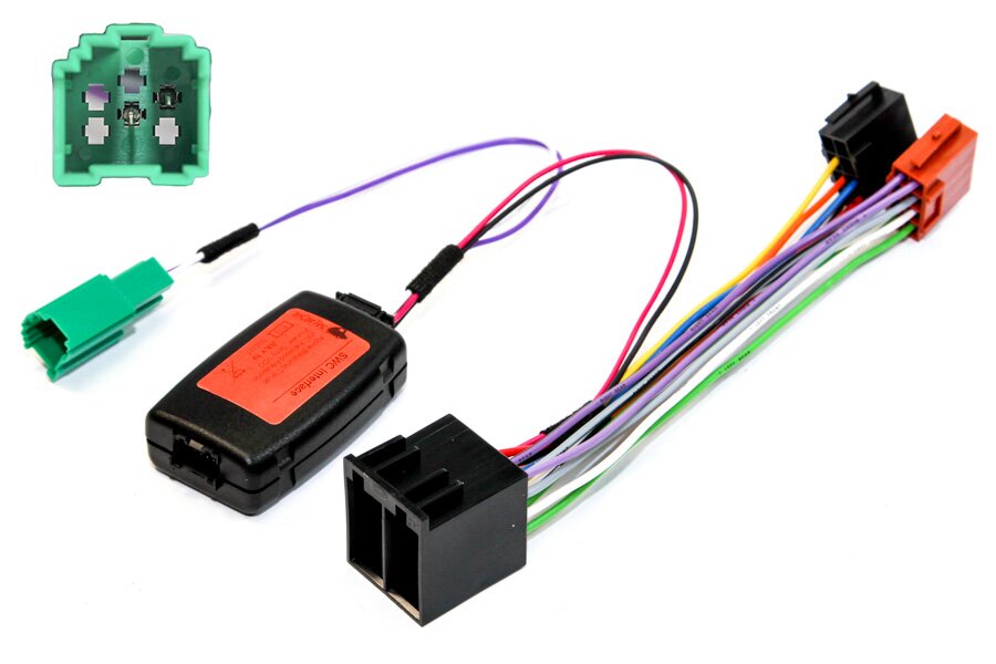Kia Cee'd/ Pro_cee'd (2007-2009) Steering wheel audio control interface & ISO cable