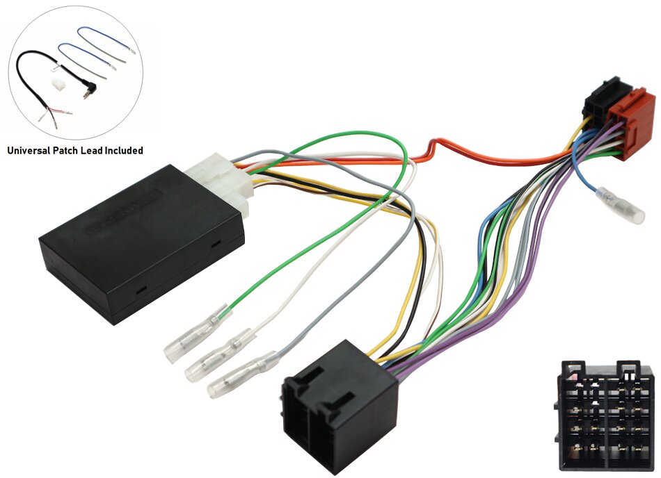 Mercedes Audio 5/Sound 5 Steering wheel control Interface (ISO CONNECTION)
